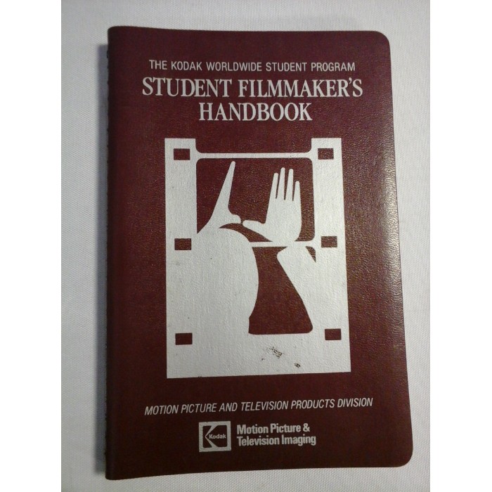   STUDENT  FILMMAKER'S  HANDBOOK  -  Benjamin  A.  Luccitti  